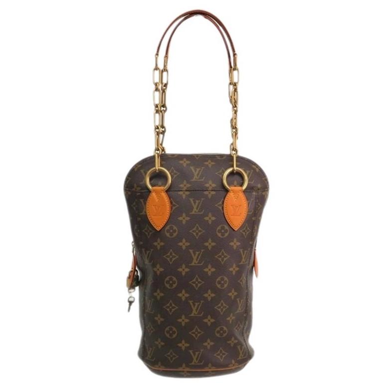 Louis Vuitton Rare Limited Edition Monogram Canvas Boxing Chain Shoulder Bag at 1stdibs