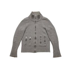 Dior Homme Double Zip Knit Cardigan Hedi Slimane AW 2002 