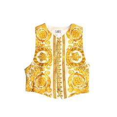 Gianni Versace Rare Men's Baroque Print Vest