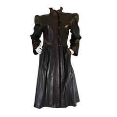 1976 Yves Saint Laurent Russian Collection Fur & Leather Coat 3
