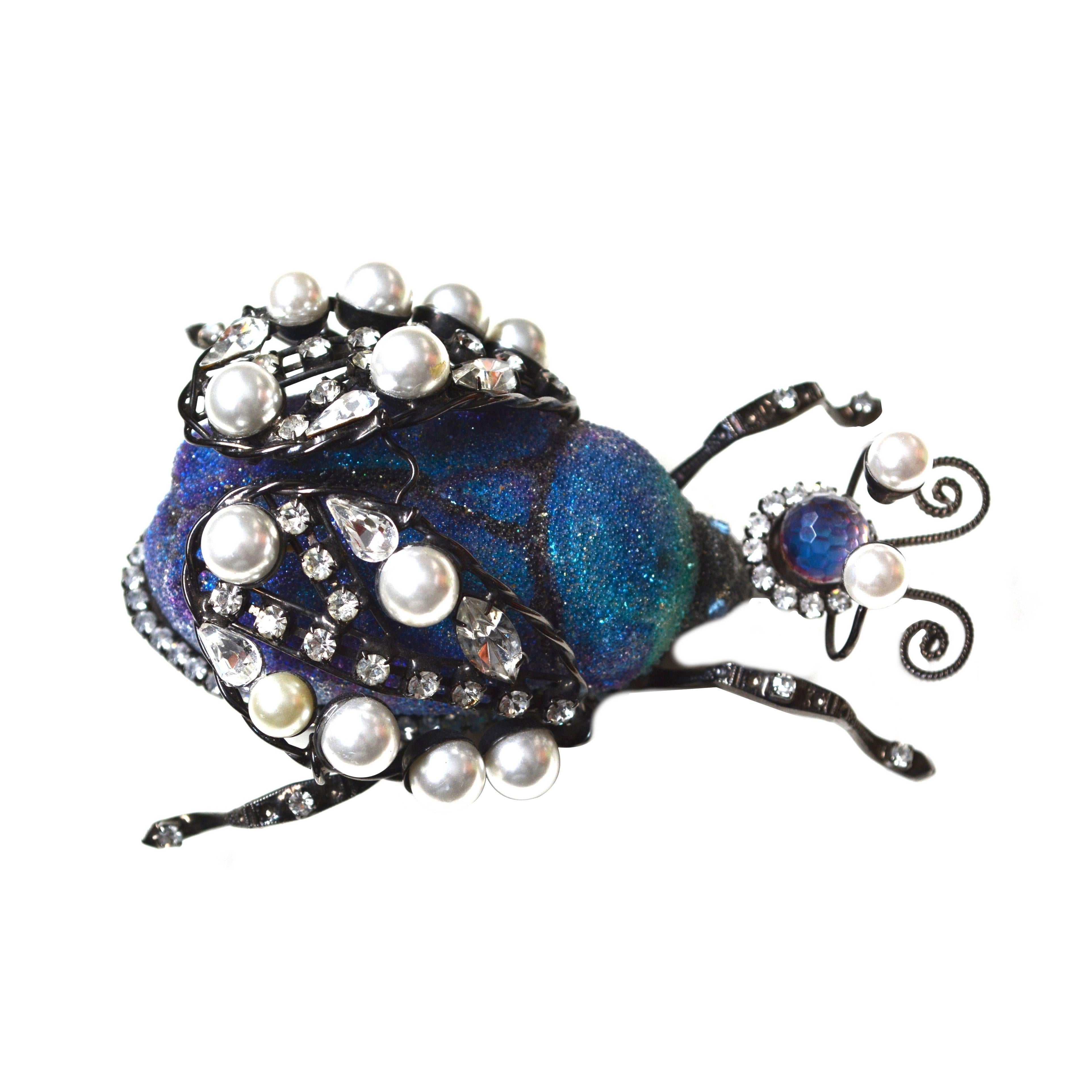 Lawrence Vrba Large Bug Brooch For Sale