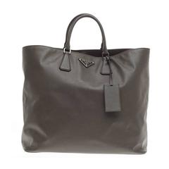 Prada Convertible Travel Tote Saffiano Leather Large
