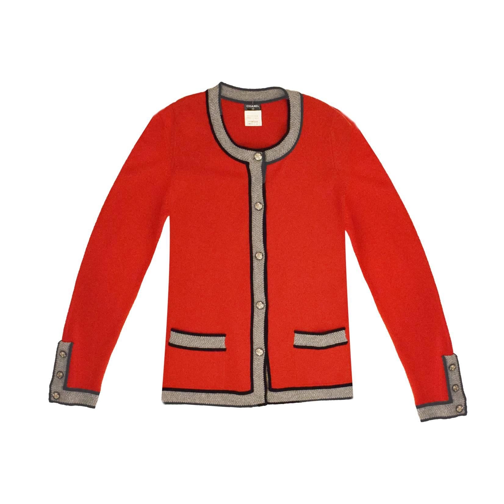 Chanel 96A Knit Sweater Cardigan