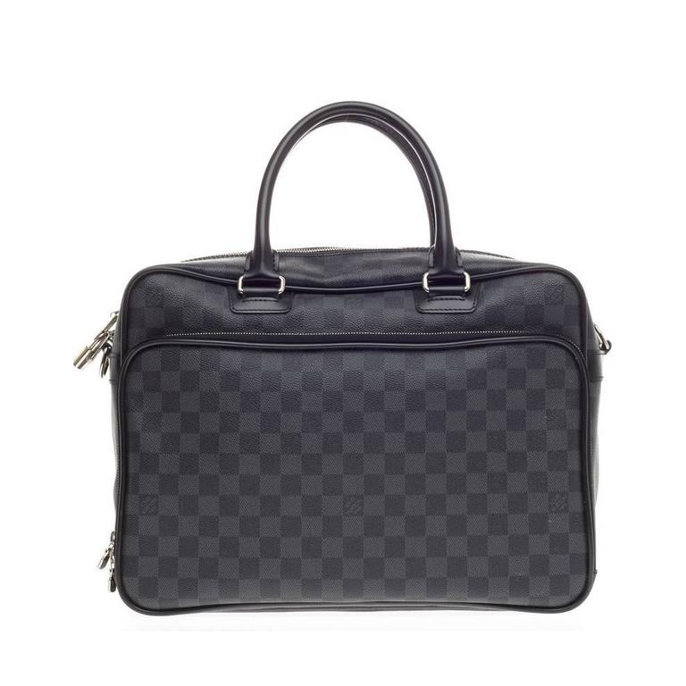 Louis Vuitton ICare Laptop Bag Damier Graphite at 1stdibs
