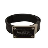 LOUIS VUITTON Damier Graphite 35mm LV Inventeur Reversible Belt 85