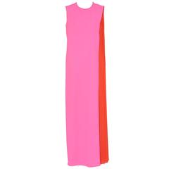 Christian Dior Neon/Red Dress Mint Size 4US