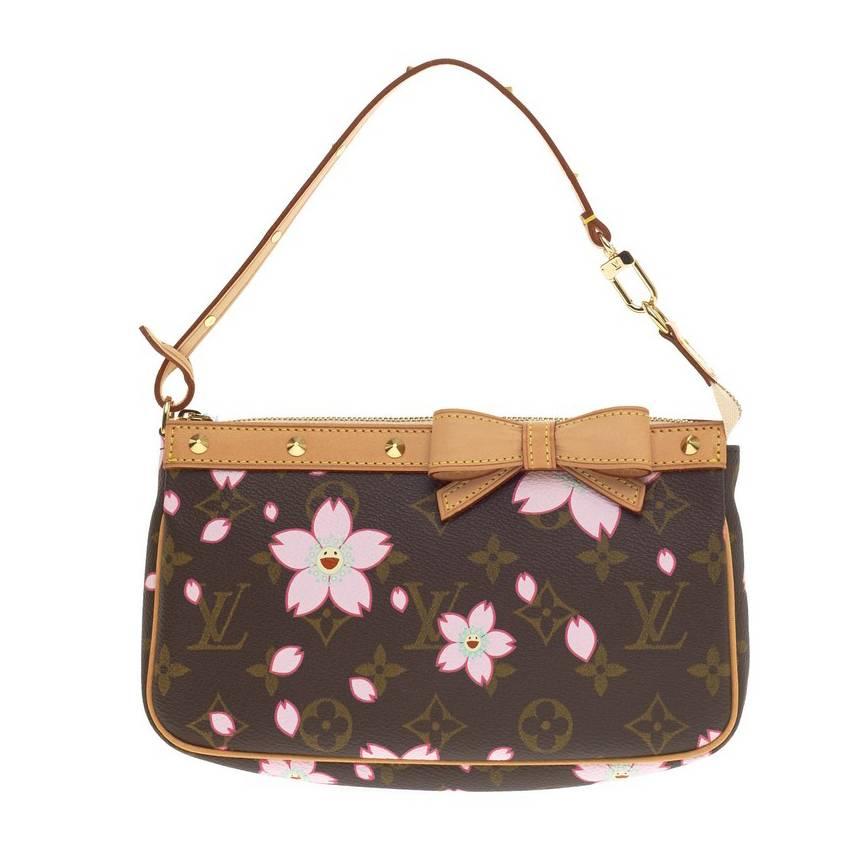 Louis Vuitton Pochette Accessoires Limited Edition Cherry Blossom