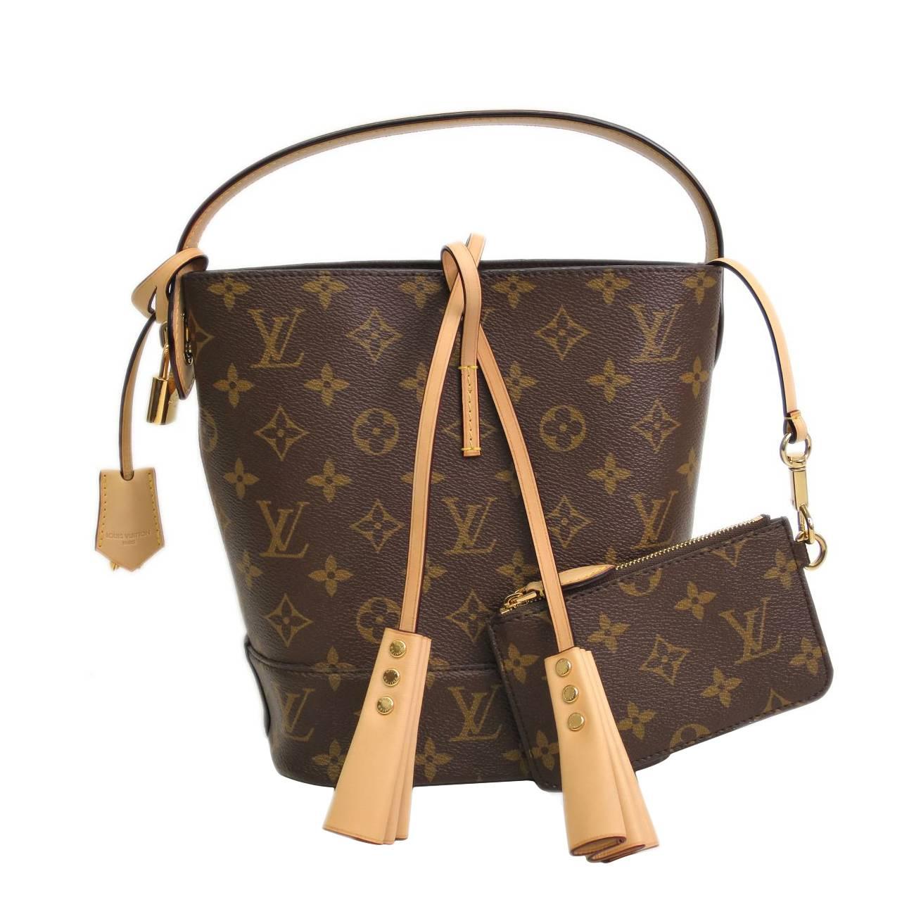 Louis Vuitton Monogram Canvas NN14 PM Drawstring Bucket Shoulder Bag