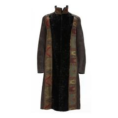 New ETRO UNIQUE & RARE Runway MEN'S SHEARLING Lamb COAT