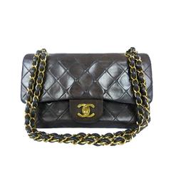 2.55 Chanel Brown Leather Crossbody Bag