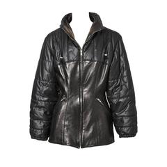 Montana Leather Corseted Parka