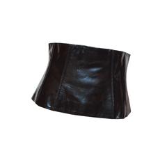 Chanel 01A Patent Lambskin Leather Corset Belt