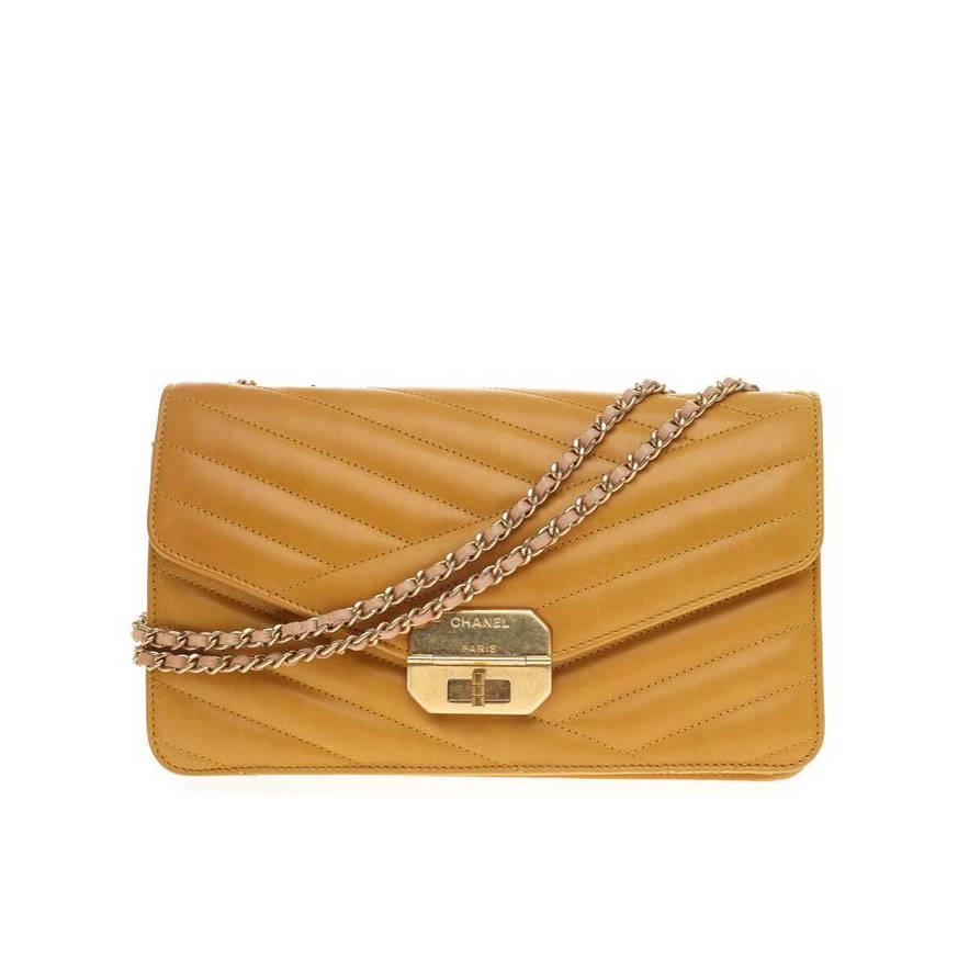 Chanel Gabrielle Flap Chevron Leather Medium