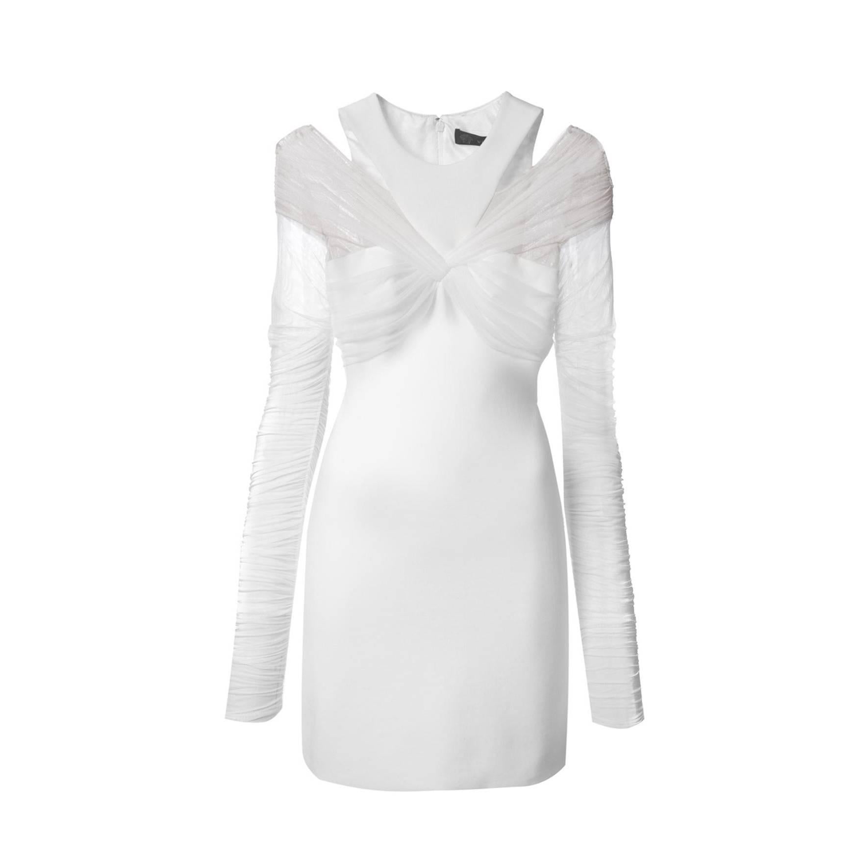 Versace White mini dress