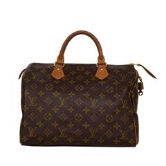 Louis Vuitton Monogram Canvas 30cm Speedy Bag GHW