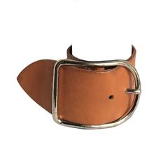 Vintage Hermes Leather Cuff Bracelet