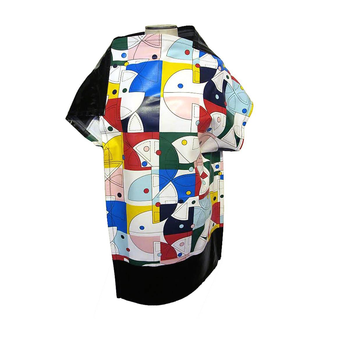 NEW Spring 2015 Junya Watanabe Comme des Garçons Abstract Asymmetrical Tunic For Sale
