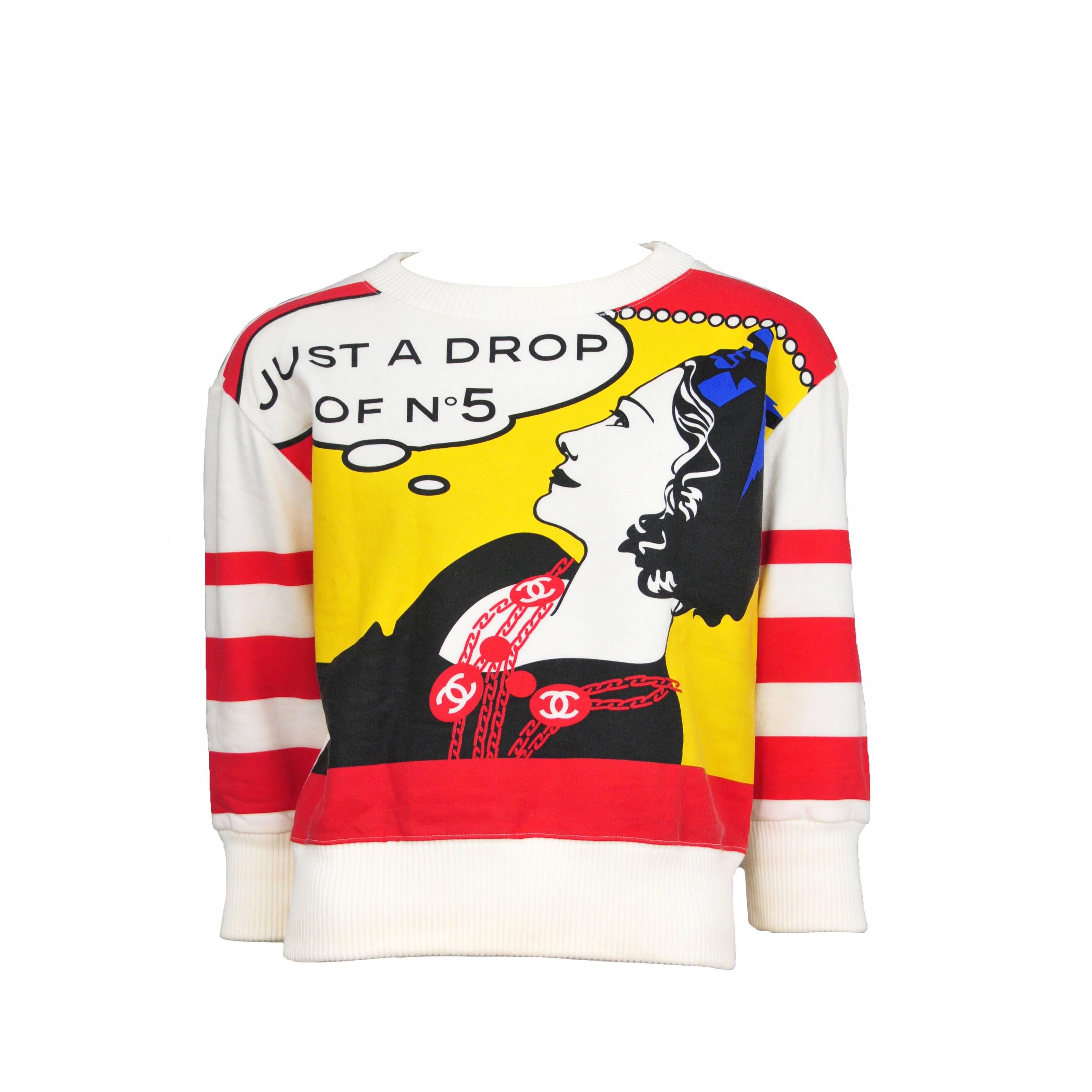 Chanel Pop Art Sweatshirt 