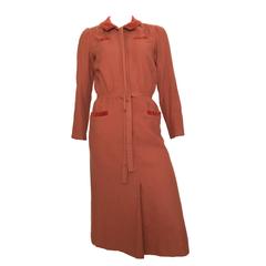 Valentino Boutique 70s Cashmere Dress Size 4. 4