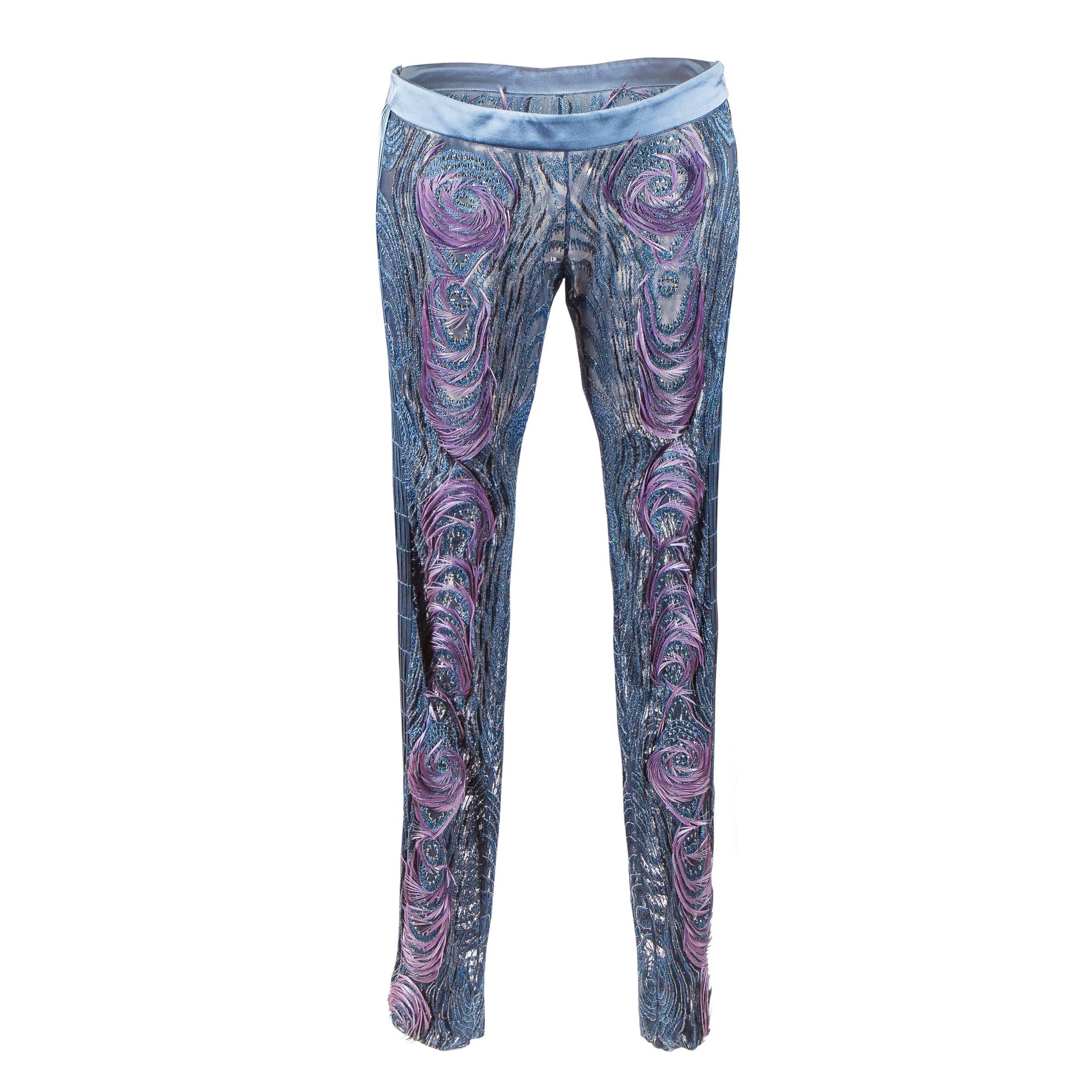 Important Tom Ford For Gucci Beaded Pants 2003 For Sale