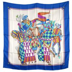 Silk Gucci Scarf Vibrant Colors New Never Worn 1990s 9