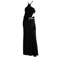 That Uber-Rare & Iconic Tom Ford Gucci FW 2004 Collection Black Dragon Gown!
