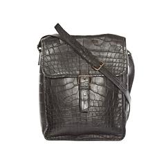 Prada Black Crocodile Crossbody Bag 8