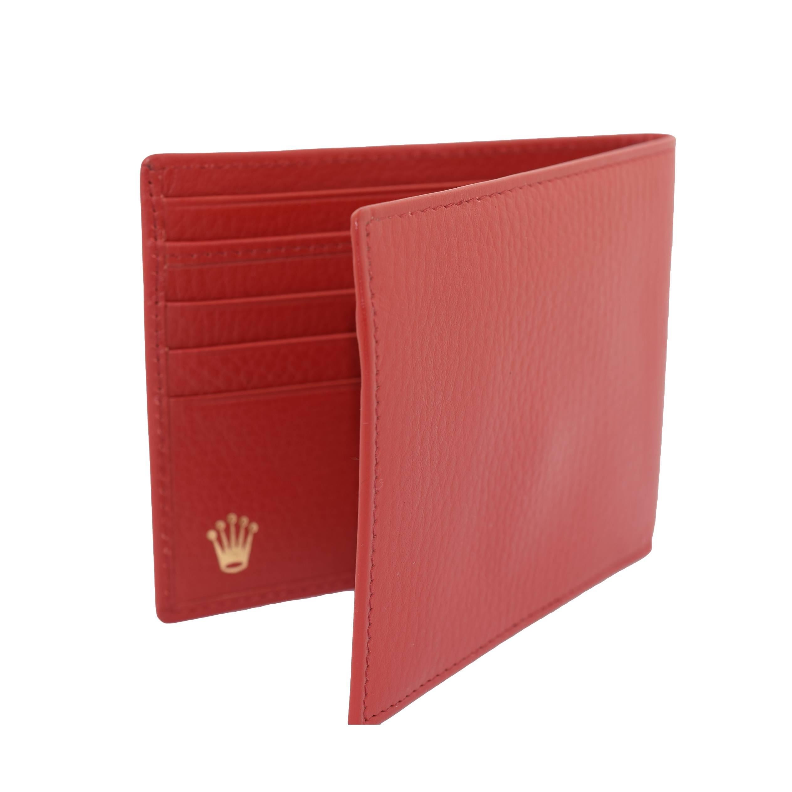 Rolex Leather Wallet
