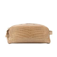 Bottega Veneta Croco Toiletry Case