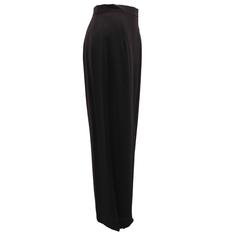 Jil Sander Navy Midi Skirt.