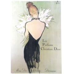 Christian Dior Vintage Ad Print - 1940's 12