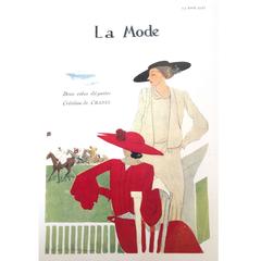 Chanel Vintage Ad Print 1930's - Rare 3