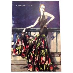 Balenciaga Vintage Ad Print - 1940's 5
