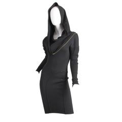 Alaia Hooded Body-Con Dress 6