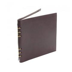 Louis Vuitton Leather Bound Six-Ring Notebook with Paper