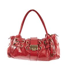 Jimmy Choo Red Leather Handbag 
