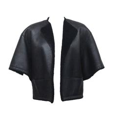 Hermes by Maison Martin Margiela Shearling-Jacke:: c. 2002