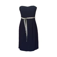 Moschino Cheap & Chic Little Black Measuring Tape Dress 11