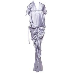 Vivienne Westwood Gold Label lilac silk gown, Sz 10