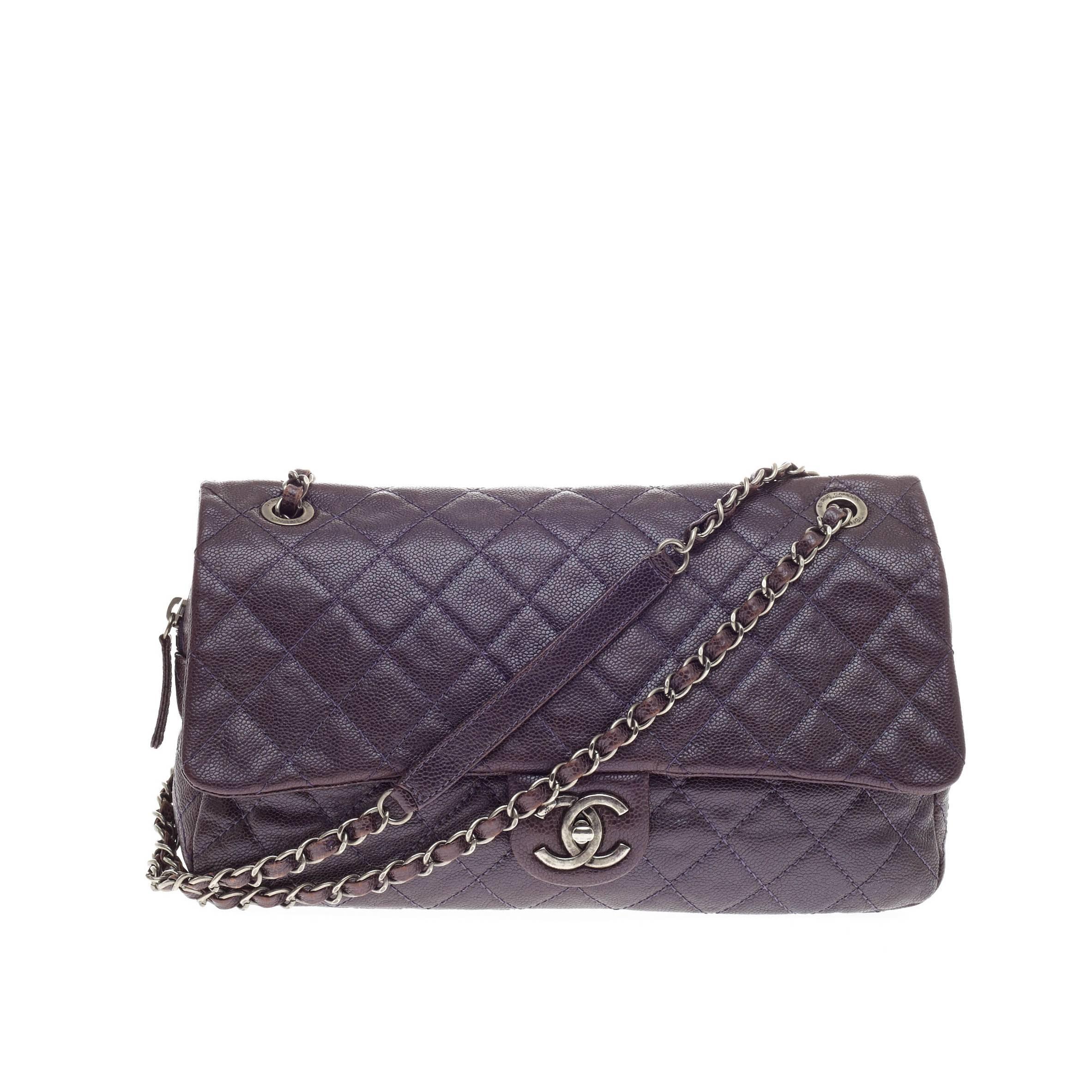 Chanel Easy Flap Bag Caviar Jumbo