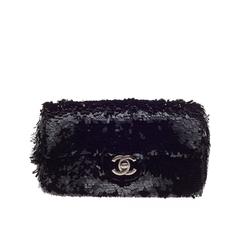 Chanel Flap Bag Embroidered Sequin Small