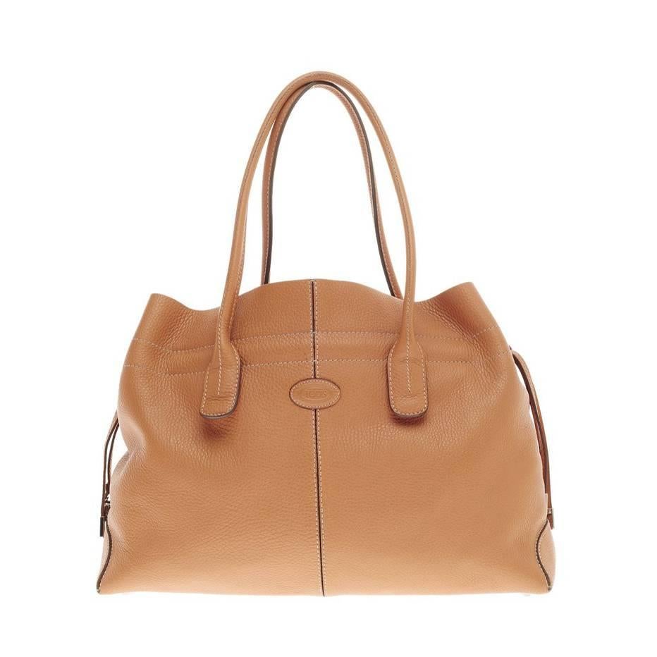 Tod's Classic D-Bag Tote Leather Medium