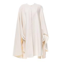 Chado Ralph Rucci Pure Cashmere Cape