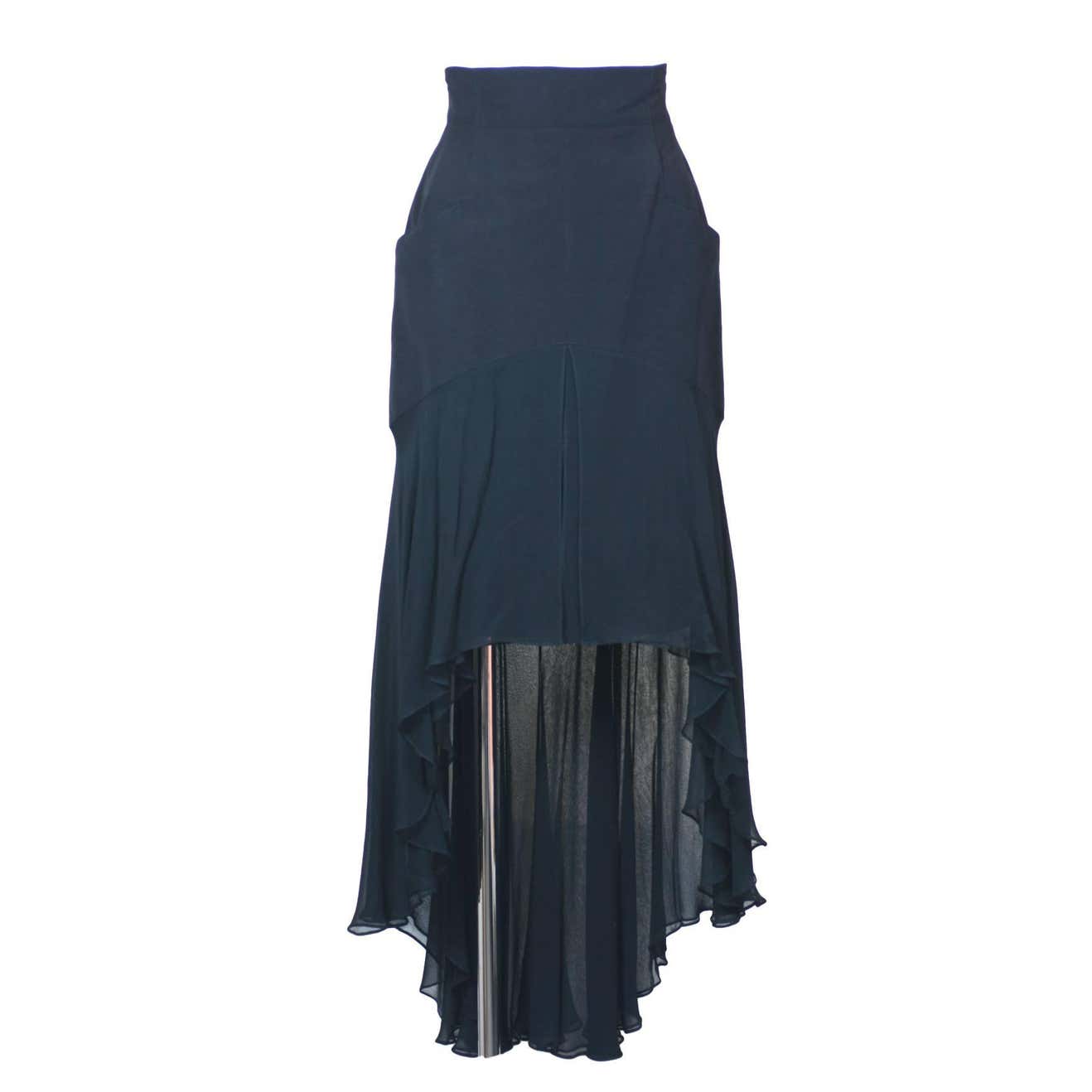 Black Irregular Latin Dance Skirt Women Practice Clothing Cha Cha Rumba