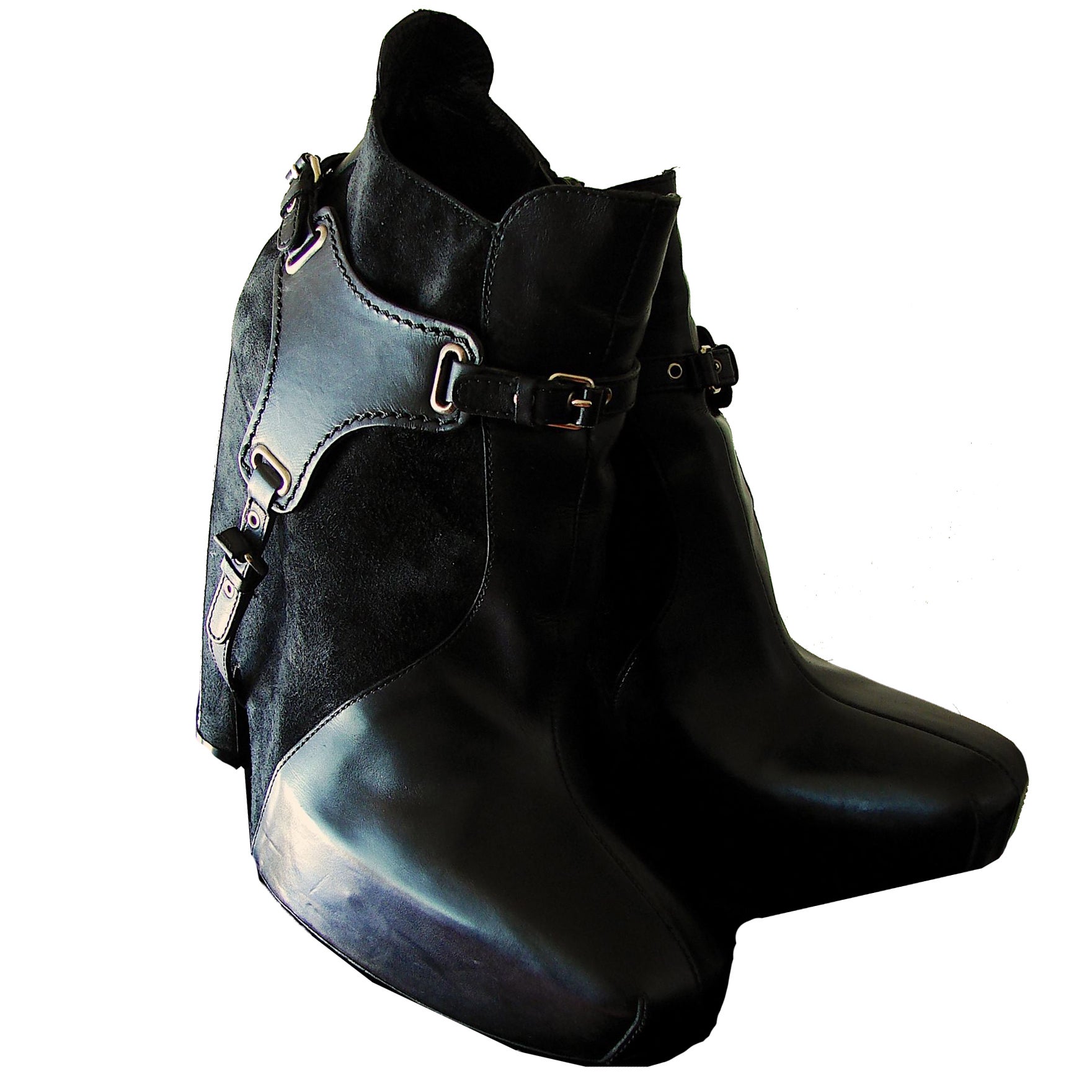 balenciaga harness boots 2006 