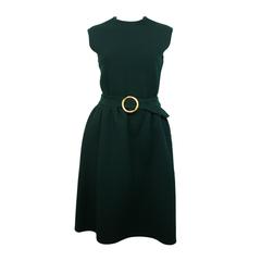 Vintage Jeanne Lanvin Green Two-Piece Ensemble