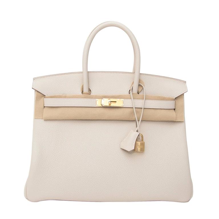 hermes birkin 35 craie