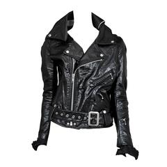 Comme Des Garcons Deconstructed Moto Jacket