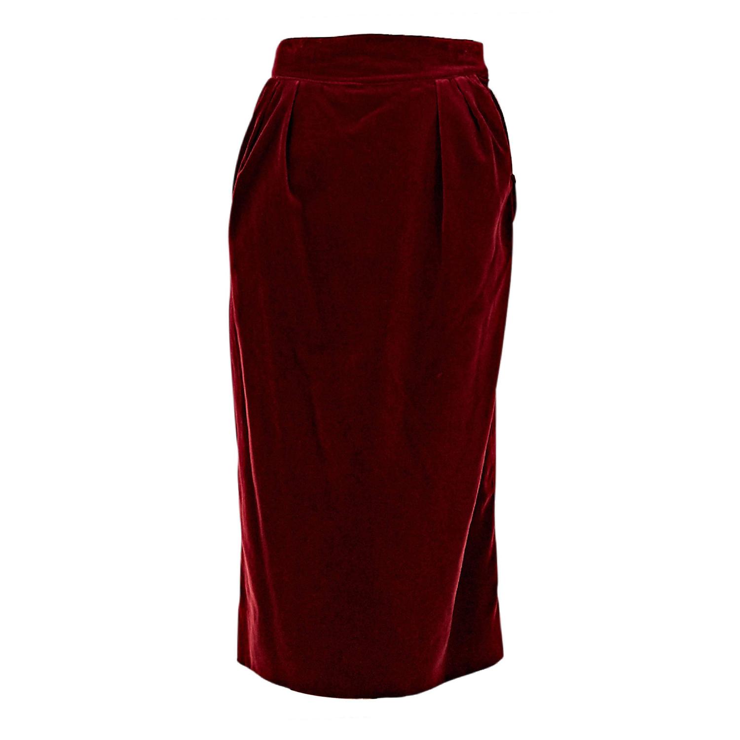 Velvet Skirt Long 27