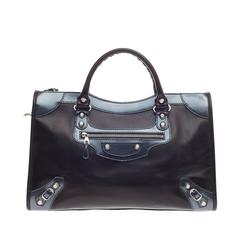 Balenciaga Holiday City Giant Studs Matte Calfskin Medium